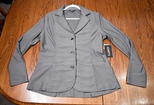 Kerrits, New, Affinity Aero mesh show coat jacket Large Grey, MSRP $199