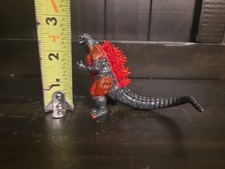 Burning Godzilla 2.5" Tall  2002 Toho Bandai Kaiju Mini Figure