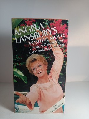 Angela Lansbury's Positive Moves VHS Fitness & Well-Being At Any Age New