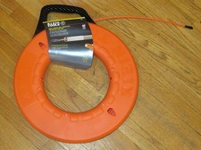 Klein Tools 56059 200-foot Multi-Groove Non-Conductive Fiberglass Fish Tape