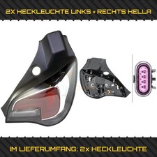 2X HELLA HECKLEUCHTE  LINKS + RECHTS FÜR OPEL ADAM M13 1.4