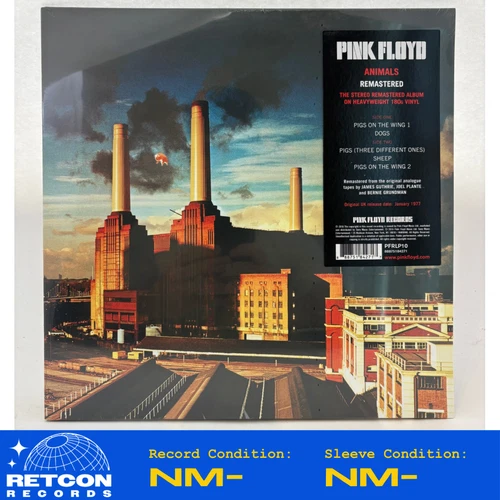 Pink Floyd - Animals Vinyl LP Near Mint (NM or M-)/Near Mint (NM or M-)