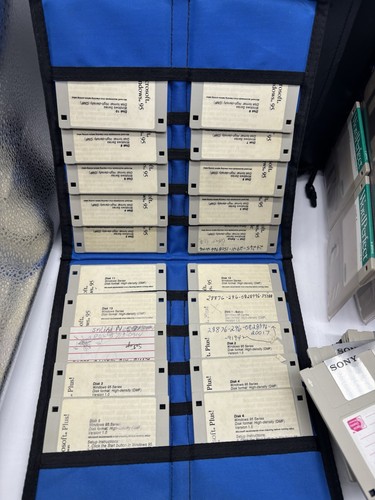 Large Lot 3.5" Floppy Disks Vintage BASF Sony TDK Verbatim Maxell Software LT2 - Picture 7 of 11