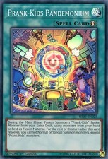 Yu-Gi-Oh TCG HISU-DE025 SR Prank-Kids Pandemonium Hidden Summoners