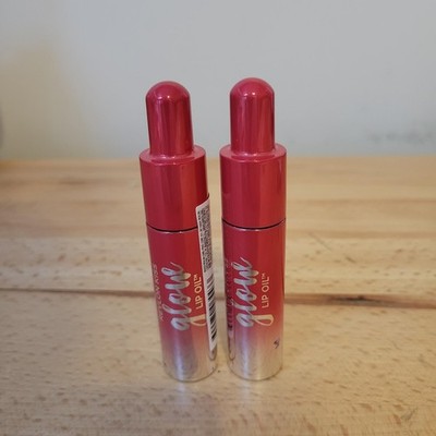 Lot REVLON Kiss Glow Lip Oil Gloss 003 Peach ~ 2 Pcs Cosmetics Makeup