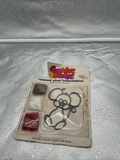 Vintage Makit Bakit Stained Glass Suncatchers Mouse