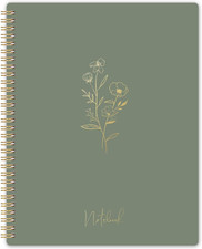 Spiral Notebook - College Ruled Notebook, Notebook Journal, 8.5'' X 10.5'', 55 S