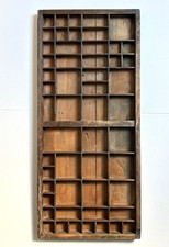 Antique Wooden Letterpress Drawer 02 - Display Shelf -  Collection