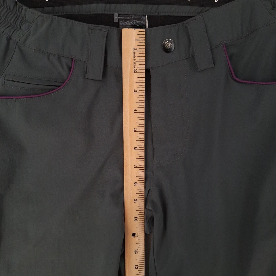 Pantalones Cortos Troy Lee Designs Skyline Para Mujer Gris Medio Ciclismo de Montaña MTB Aire Libre Foto 2 de 4