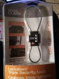lewis n clark triple security lock