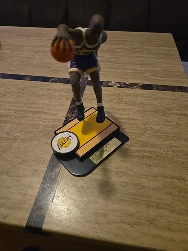 SELTENE LOS ANGELES LAKERS SHAQUILLE O'NEAL BEWEGLICHE FIGUR STÄNDER DISPLAY - Bild 7 von 7