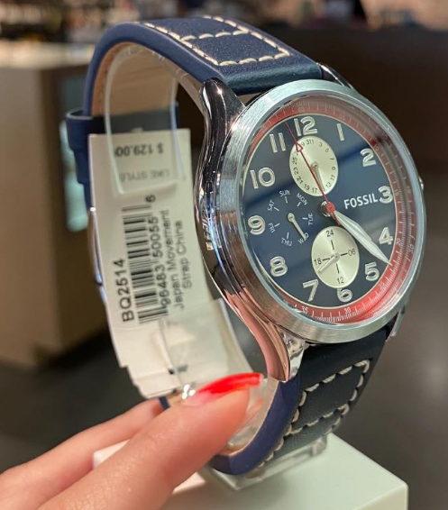 Fossil Wylie Multifunction Blue Dial 