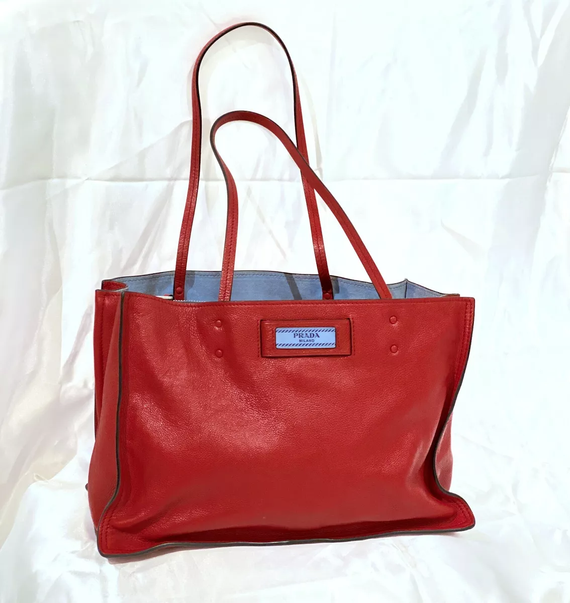 Prada etiquette store nylon bag