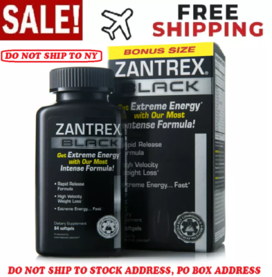 #ad Zantrex Black Rapid Release Weight Loss and Dietary Supplement 84 Capsules USA $27.50