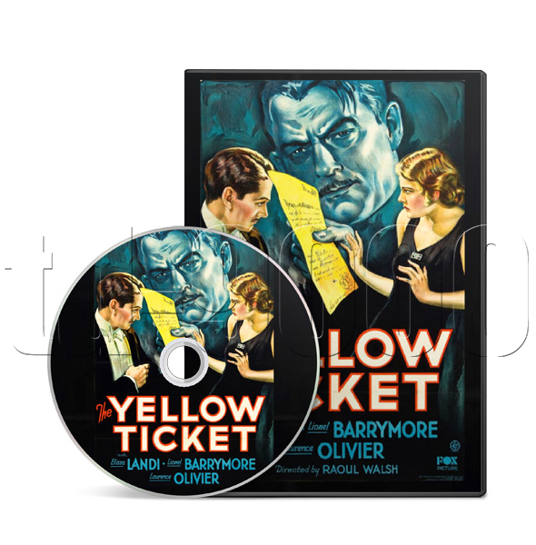 The Yellow Ticket (1931) Adventure, Drama, War Movie on DVD