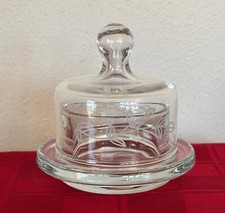 PRINCESS HOUSE HERITAGE CRYSTAL BABY CAKE MINI COVERED BUTTER DISH