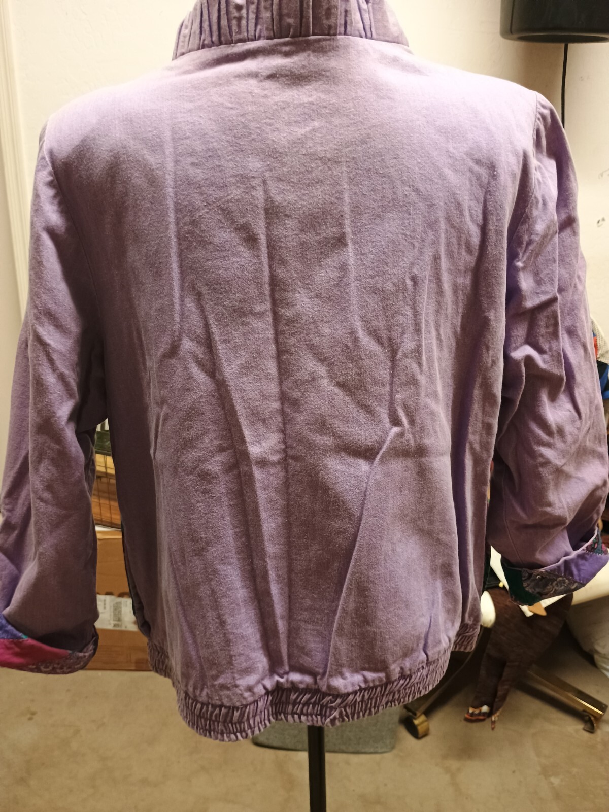 QUILTED PATCHWORK JACKET - image 4