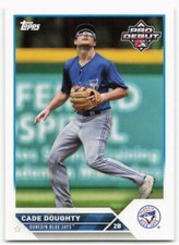 2023 Cade Doughty Topps Pro Debut Rookie