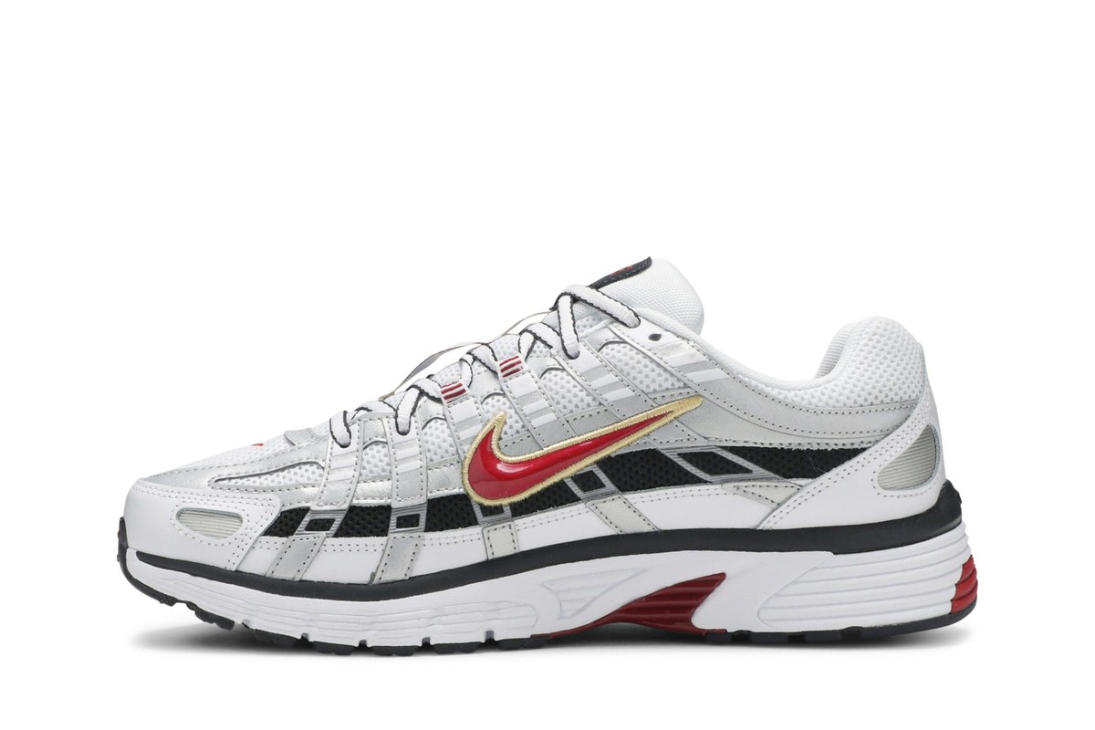 BV1021-101 Nike Wmns P-6000 CNPT 'Metallic Silver Red