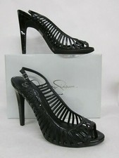 Jessica Simpson Aricon Black Patent Sandal - size 9
