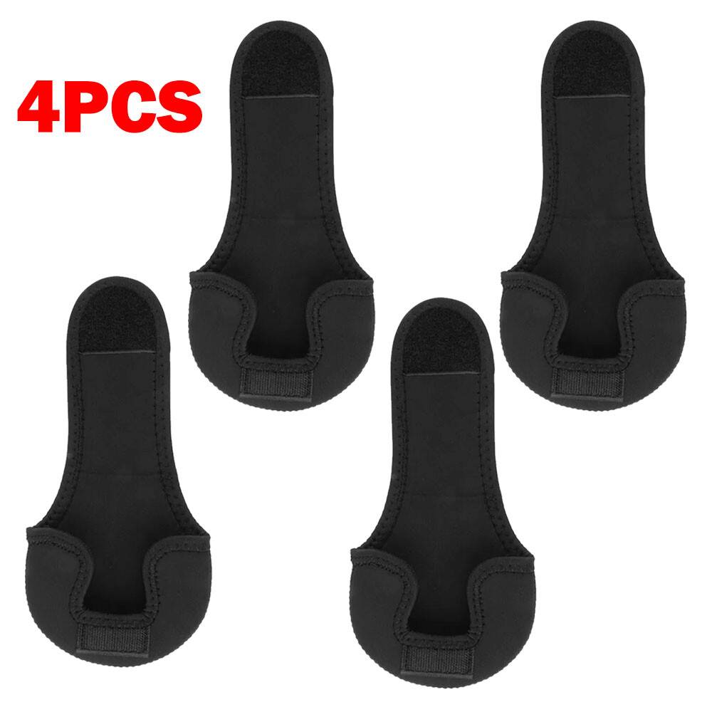 4PCS Fishing Reel Cover Bag Protective Baitcasting Trolling Case USA