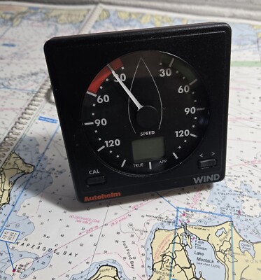 Autohelm ST50 Wind instrument Display With Cover Raymarine Raytheon | eBay