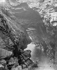Cashla Cave Malin Head Co. Donegal Ireland c1900 OLD PHOTO