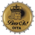 BEER OH! OITA JAPANESE CROWN JAPAN BOTTLE CAP #268