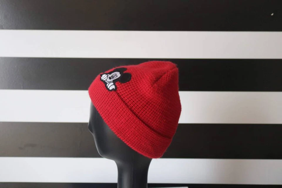 Baby Gap Disney Mickey Mouse Red Beanie Size XS / S - Image 2 of 4