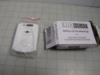 LuxHeat Installation Monitor for Electrical Radiant Floor Heating System NEW