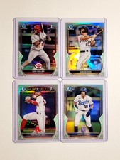 2023 Bowman Chrome lunar Glow, #'d Refractor & #'d Base Singles YOU PICK!