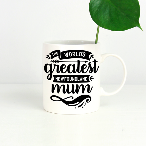 Newfoundland Mum Mug: Cute & funny gifts for all Newfoundland owners & lovers! - Picture 4 of 5