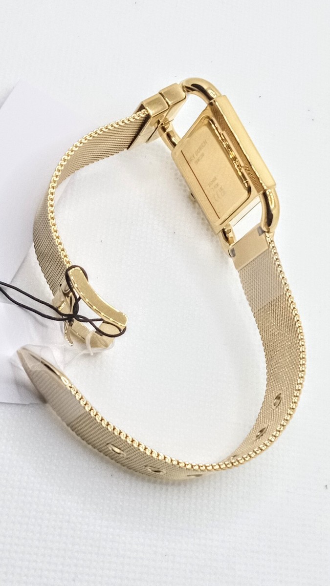 Tory Burch Women's Watch TBW7250 Cream Dial Gold Quartz Mesh Tory Burch Women's Watch TBW7250 Cream Dial Gold Quartz Mesh