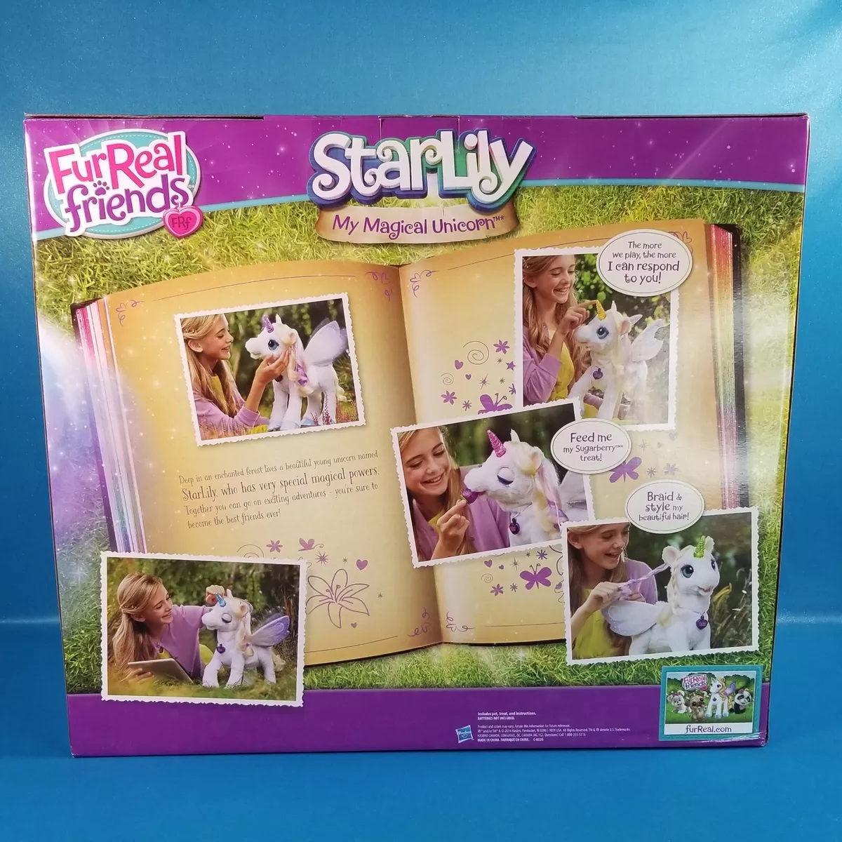 Peluche interactive FurReal Friends STARLILY My Magical Unicorn jouet pour anima