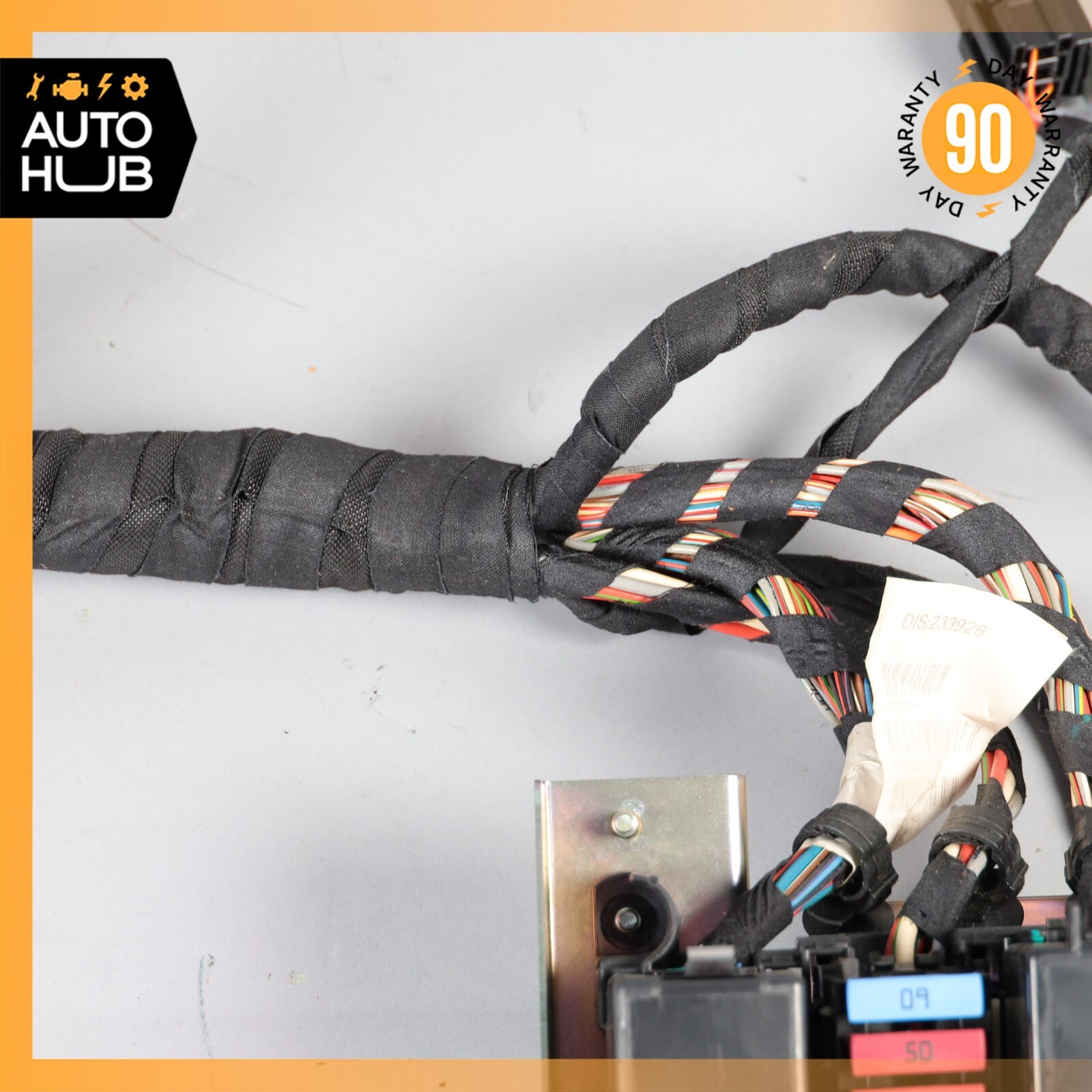 08-09 Maserati GranTurismo M145 4.2L Rear Trunk Fuse Box Wiring Harness OEM