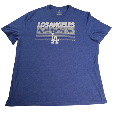 Fanatics MLB Los Angeles Dodgers　XL MBL Los Angeles Dodgers Fanatics Tee-Shirts Blue XL | eBay