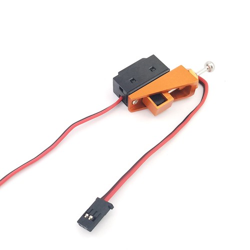 RC Model Receiver Power ON/OFF Switch with Mount for RC boat Car Accessories Box - Picture 3 of 8
