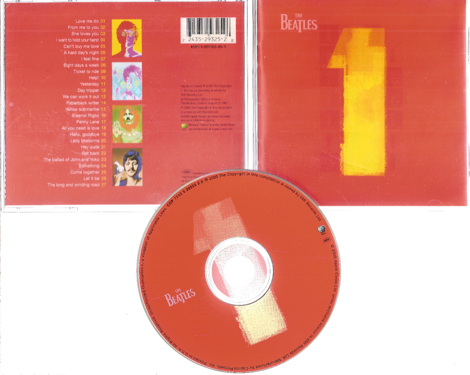 The Beatles – 1 CD #0823NZ