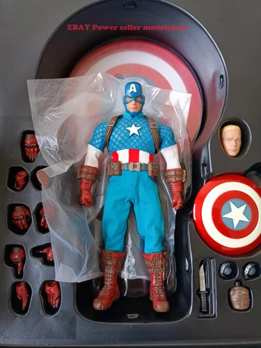 Mezco Toys One:12 Captain America Action Figure Collection IN STOCK - Picture 2 of 7
