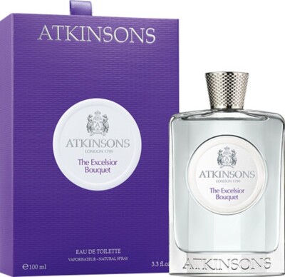 Atkinsons London The Excelsior Bouquet Eau de Toilette Spray 3.3 oz SEALED Box