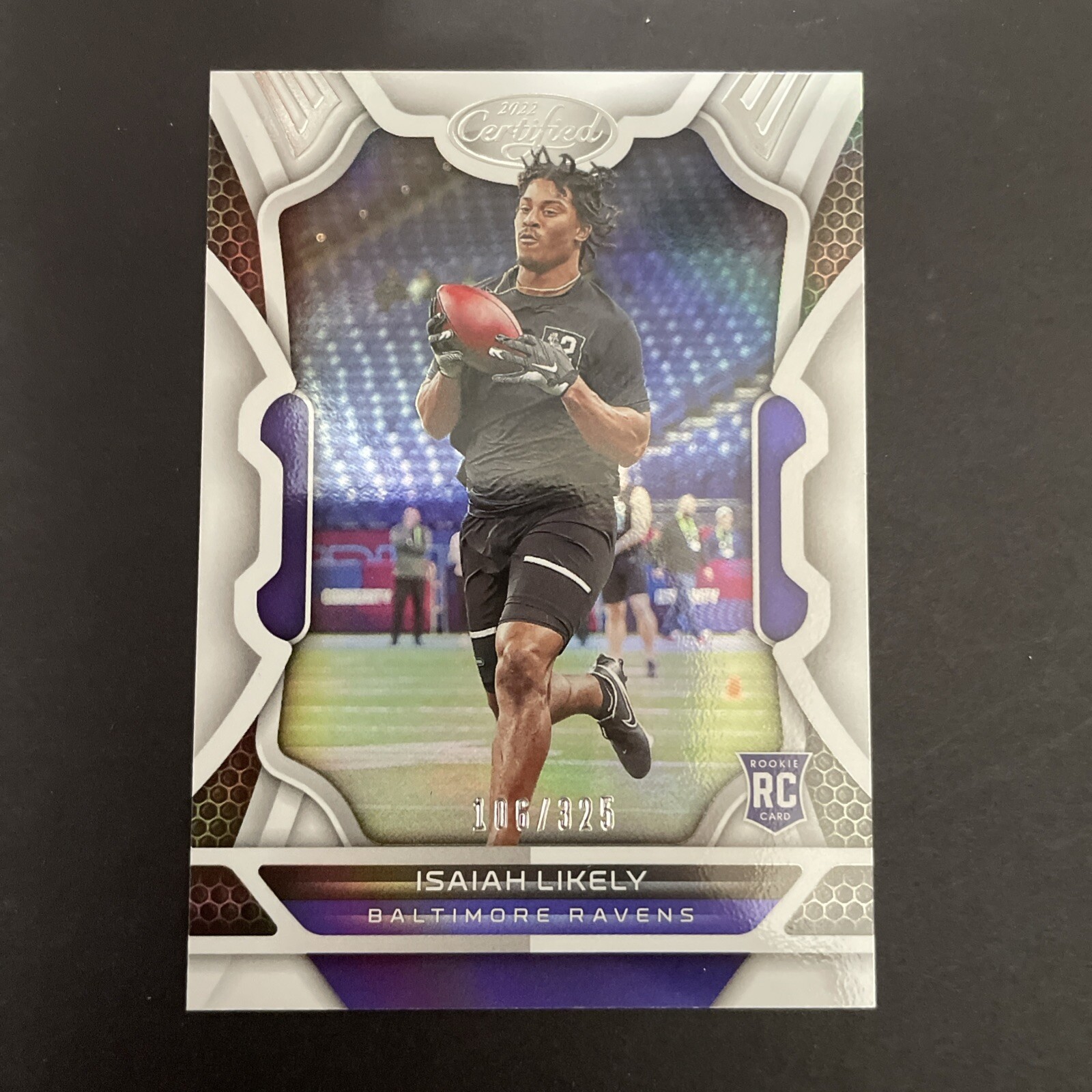 Isaiah Likely Panini Certified #199 Mirror