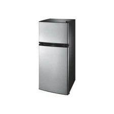 Insignia™ - NS-CF43SS9 4.3 Cu. Ft. Mini Fridge with Top Freezer and ENERGY STAR