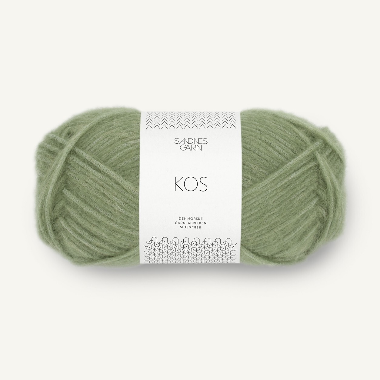 Kos by Sandnes Garn - Light Olive Green (9052) - 50 g / approx. 150 m Wool