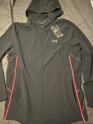 UNDER ARMOUR STORM TECH COOL ZONED FITTED HOODIE JACKET SIZE XL MEN NWT $$$$