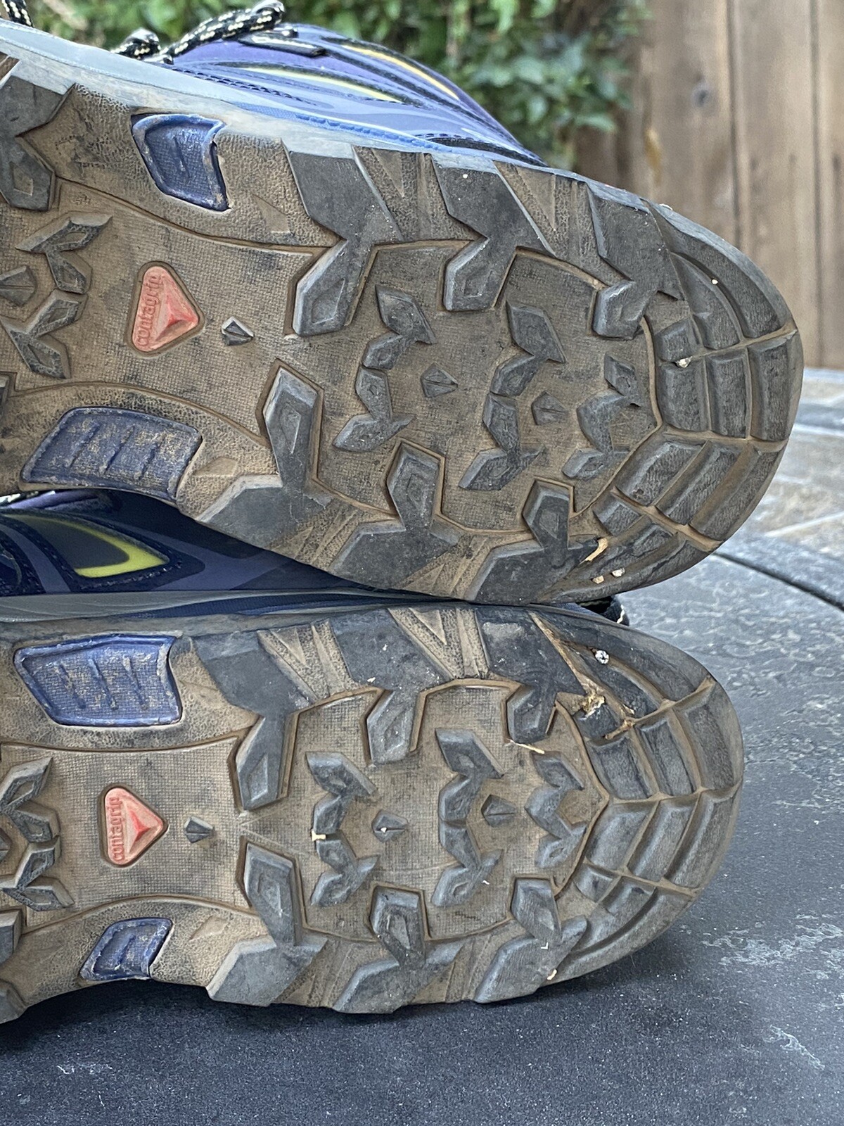 Stivali da trekking blu Salomon X Ultra 3 Mid GTX scarpe da donna taglia 9 5 W