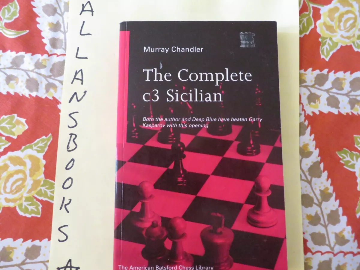 Vintage Allan Troy Chess Book-Ed #9 Sicilian Defense with 2.c3 Chess Player 2/3
