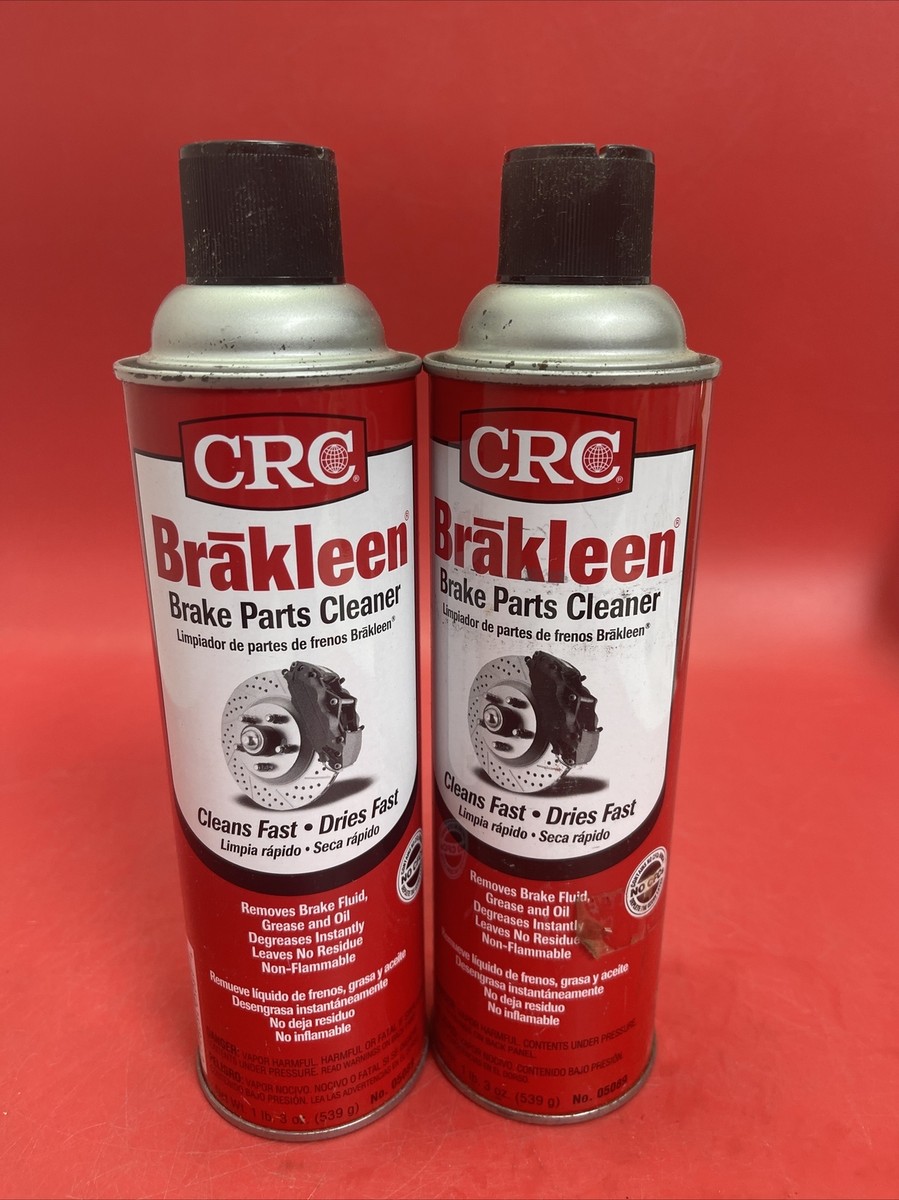 CRC BRAKLEEN Brake Parts Cleaner - Non-Flammable - Quickly & Effectively 3oz B10