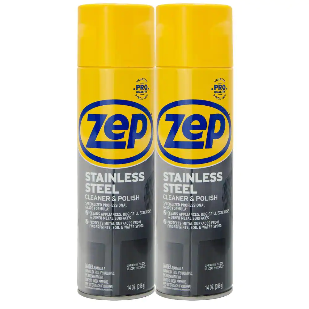14 oz. Stainless Steel Polish Pack of 2 by Zep eBay