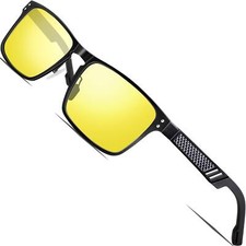 Nachtsichtbrille Autofahren Al-Mg Metall Rahme Ultra Leicht 6500 night vision