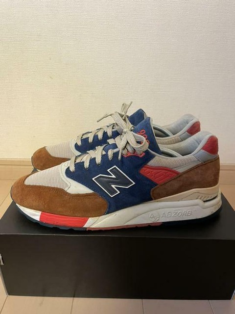 New Balance 998 x J.Crew Hilltop Blues 